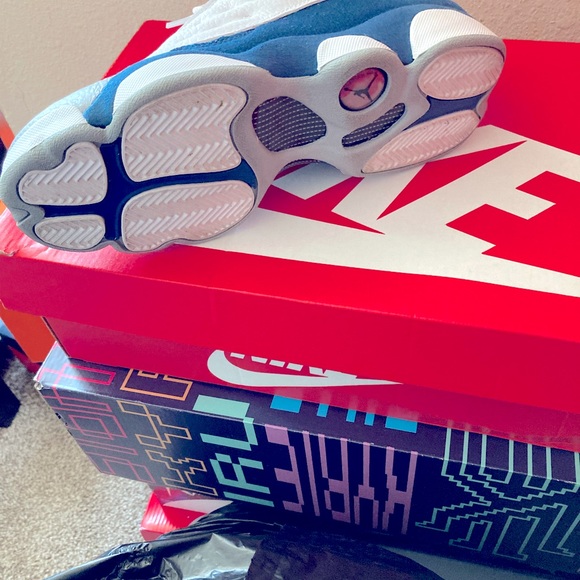 Jordan 13 Retro French Blue GS - Picture 7 of 9